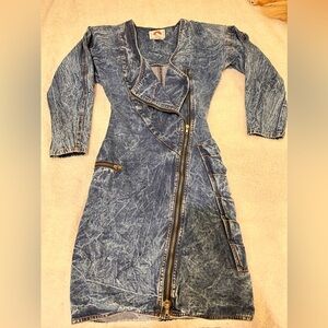 Authentic Retro 80s Prima Donna denim dress